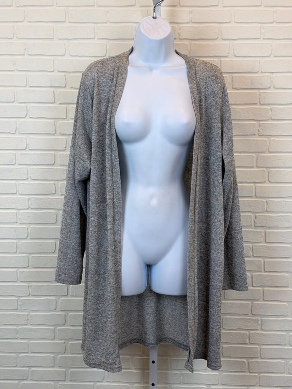 Hello Mello Cardigan Weightless Lounge Duster Gray L